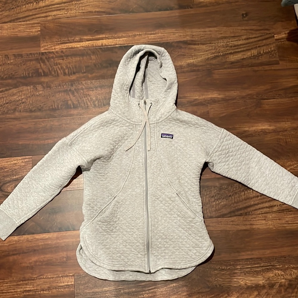 Patagonia Quilted Zip Up Hoodie